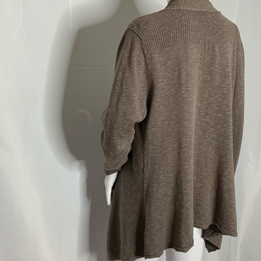 Eileen Fisher Women’s Open Front Cardigan Sweater - Picture 8 of 8
